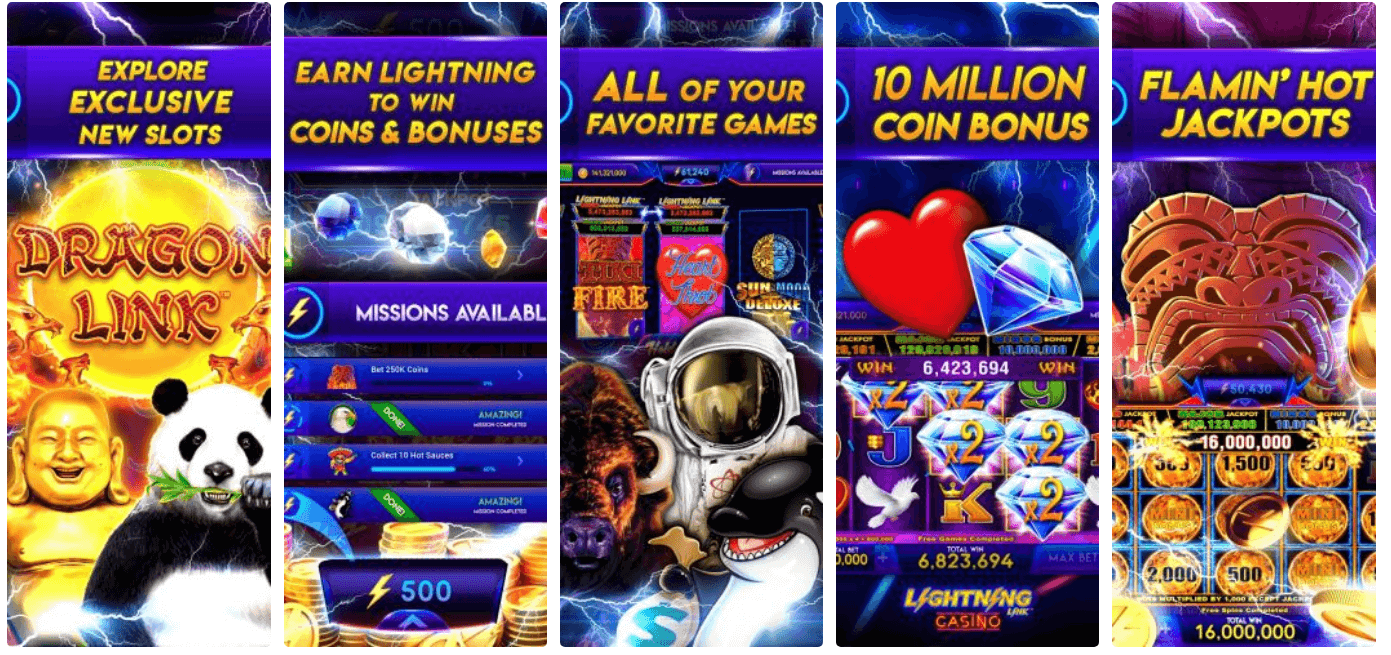 Lightning link pokies app